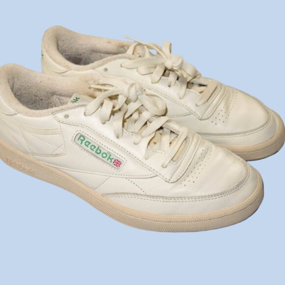 vintage reebok club c 1985 sneakers - men\'s size 8.5 main image 4